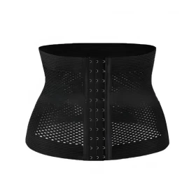 Waist Trainer Corset Belt for Slimming, Body Shaping-Black
